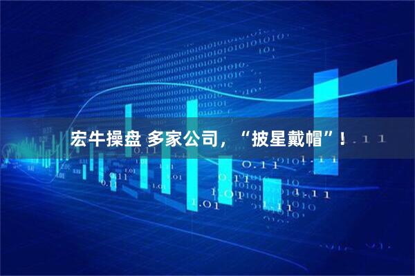 宏牛操盘 多家公司，“披星戴帽”！